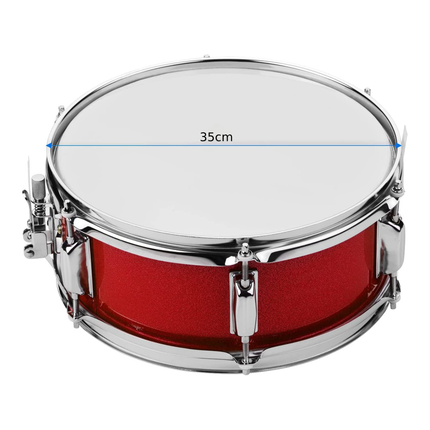 Deluxe 35cm Snare Side Drum Kit with Stand