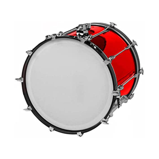 Deluxe 50cm(20") Recording Bass Drum With Mallet Perfect