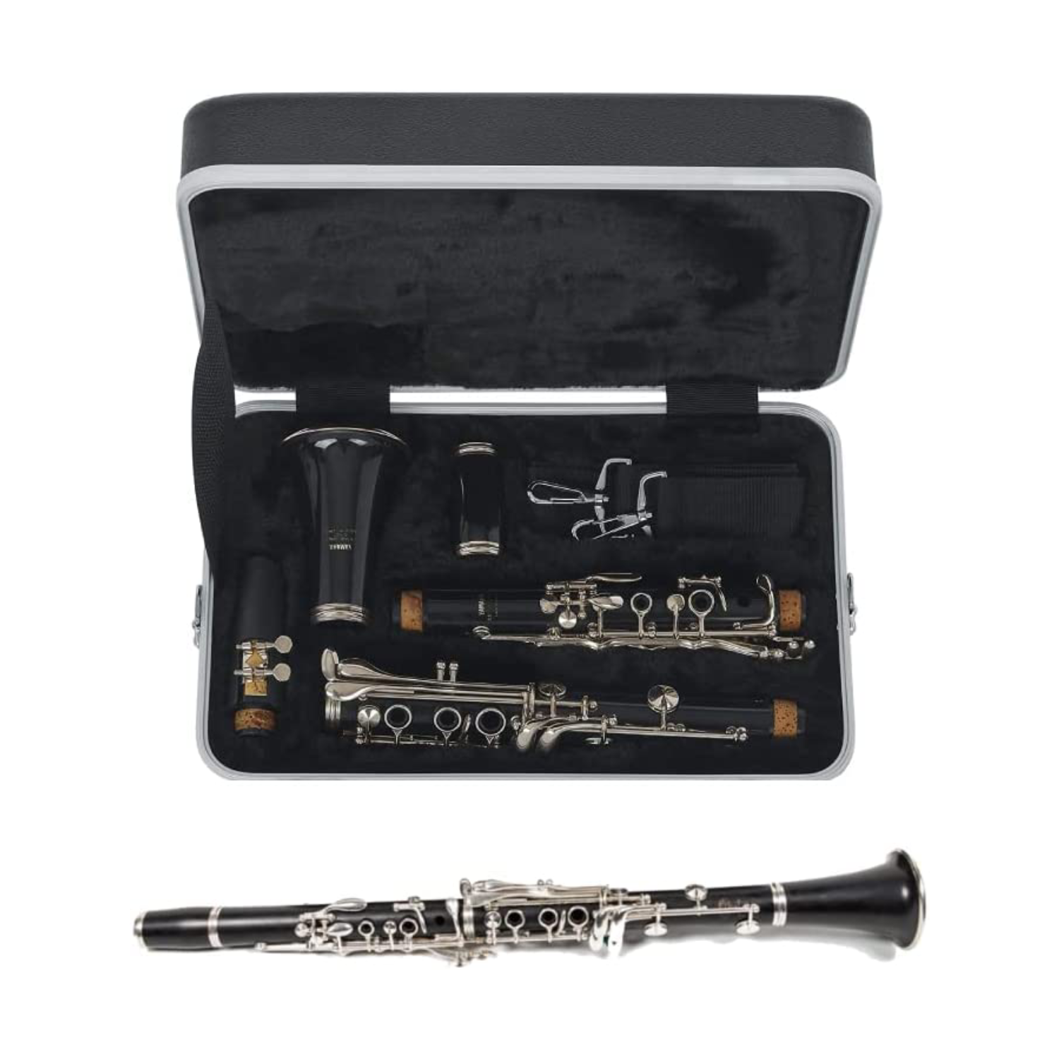 Kit Built Instrument Deluxe Clarinet Kit with Instrument Case – Vision International Medical ...