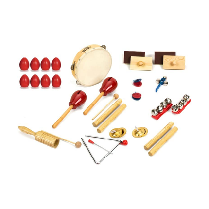 Deluxe Set of 30 Musical Instruments MEGA Classroom Pack with Carry Case Perfect