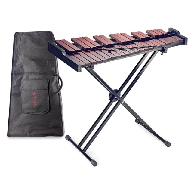 Deluxe Stagg Xylophone Kit Padouk Wood
