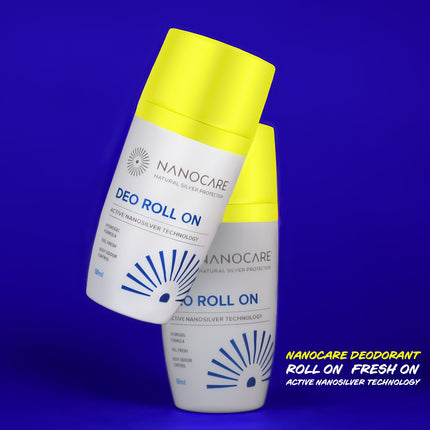 Nanocare Deo Roll On Deodorant | 50ml | 100% Natural, Plant-Based and Biodegradable Ingredients