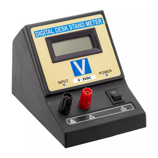 Digital Voltmeter | 0-5VDC | Digital Desk Stand Meter