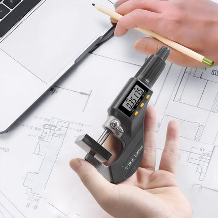 Digital Micrometer | 0-1"/0-25mm Range