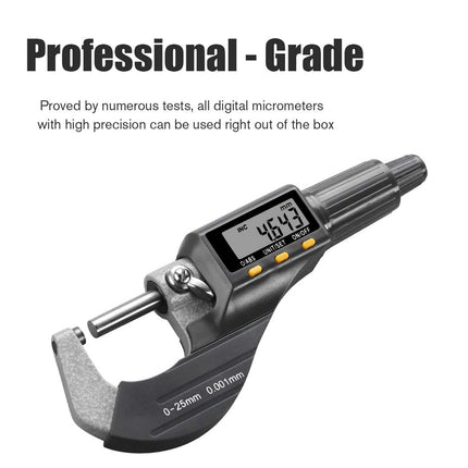 Digital Micrometer | 0-1"/0-25mm Range