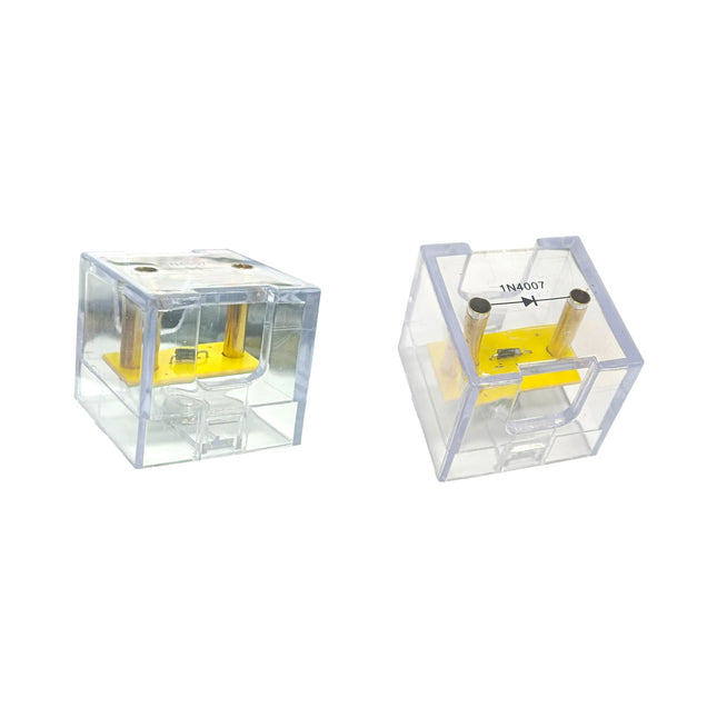 Pack of 2 | Zener Diode 1N4007 | Plastic Transparent Box