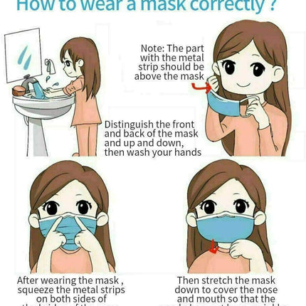 Disposable Face Mask 3-Ply Protection