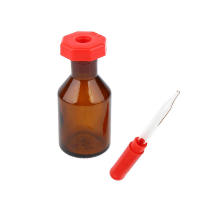 Pack of 4 Laboratory Dropping Bottle