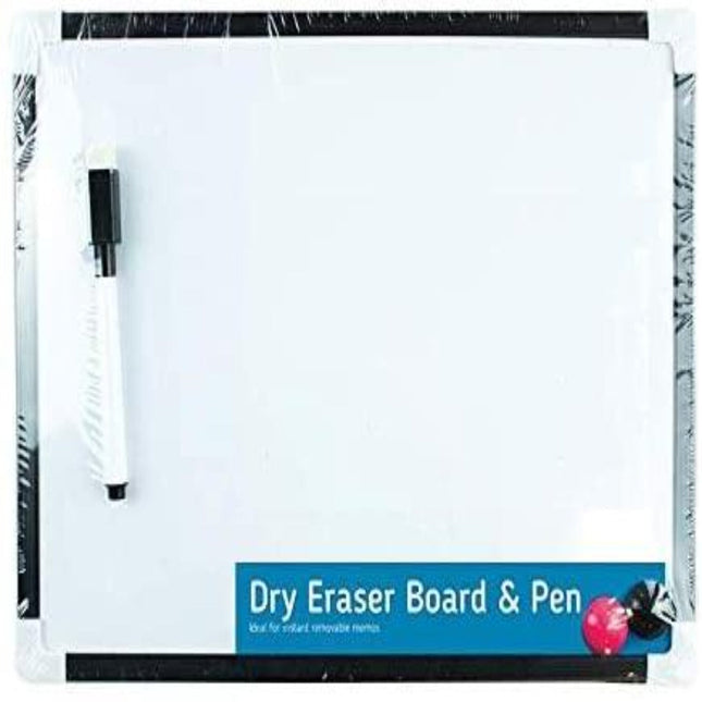 Dry Erase Metallic Magnetic Whiteboard With Wiper