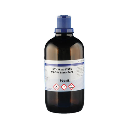 ETHYL ACETATE 99.5% Extra Pure 500ML