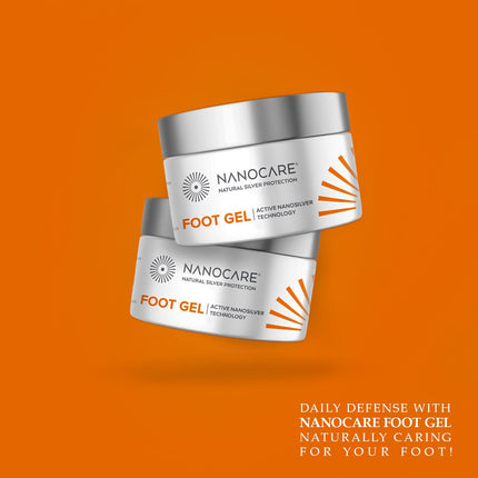 Nanocare Foot Gel | 50g | 100% Natural, Plant-Based and Biodegradable Ingredients