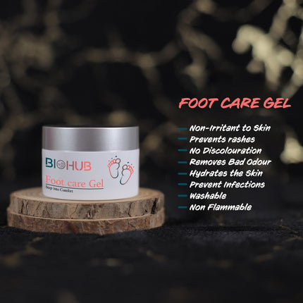 BIOHUB Foot Care Gel | 50g | 100% Natural, Plant-Based and Biodegradable Ingredients