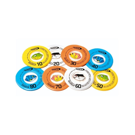 Set of 8 | Fun Fish Dive Discs