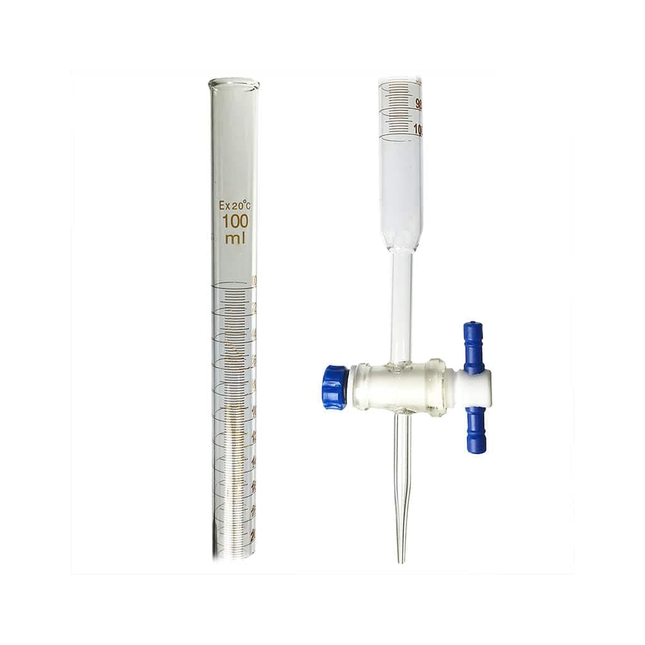 Graduated Glass Burette Straight Bore