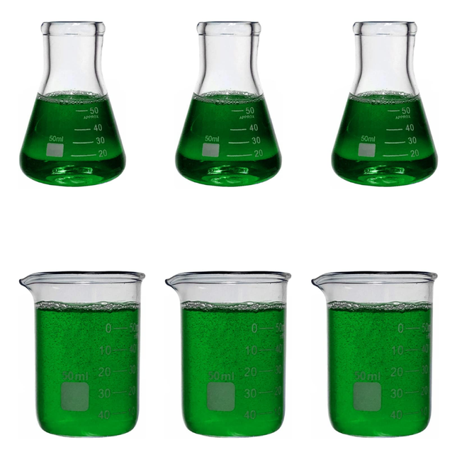 Set of 6 Glassware Heavy Duty