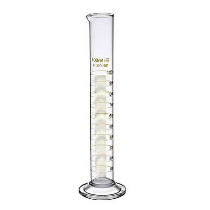 Set Heavy Duty Borosilicate Graduated Measuring Cylinder