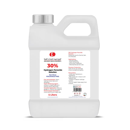 Hydrogen Peroxide Solution 3%, 6%, 12%, 30% | 5 Liters