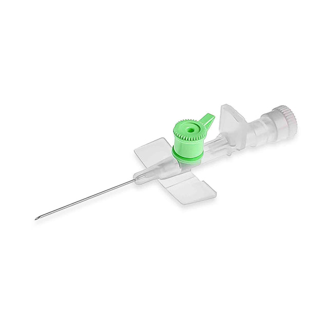 I.V. Cannula with Wings and Injection Port