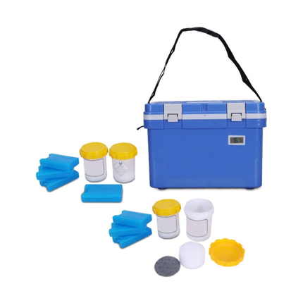 13L Heavy Duty Vacuum Insulated Portable Ice Cooler Storage Box