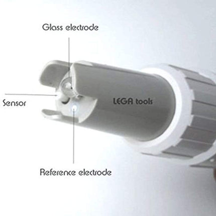 pH Meter(Range 0~14pH) for Soil Measurements in Agriculture, Swimming Pools, Environmental Remediation