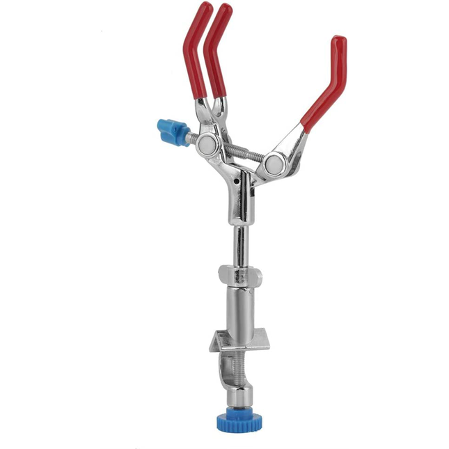 Extension Professional Metal Lab Three-Prong Clamp