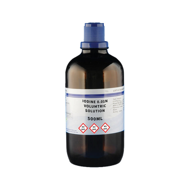 Iodine 0.01N Volumetric Solution 500ml