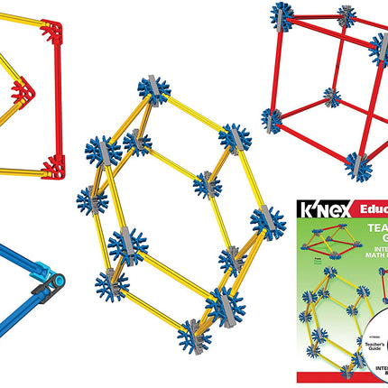 K'NEX Education Stem Intermediate Math and Geometry Building 920 Piece Set