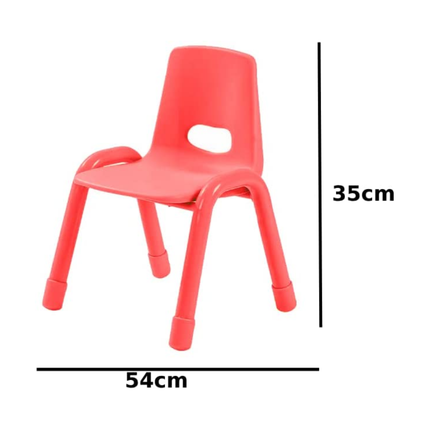 Kids Classroom Study Chair with Metal Legs