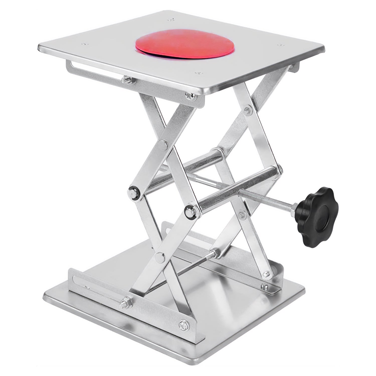 Labjack Stands Scientific Lab Jack Lifting Stand | Dimensions 200mm x 200mm x 270mm ...