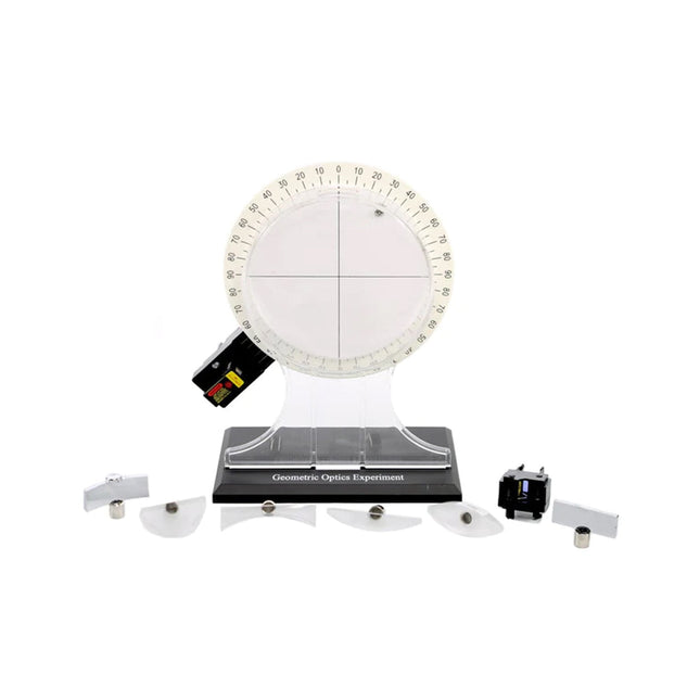 Geometric Optics Experiment Set + Laser Optical Tank + Multiple Lenses