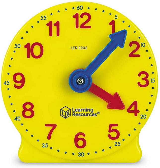 Learning Resources 10cm Geared Mini-Clocks (Pack of 6)