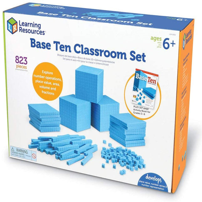 Learning Resources Plastic Base Ten Class Set