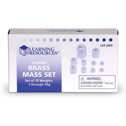 Learning Resources Brass Mass Set