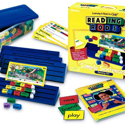 Learning Resources Reading Rods Sentences Kit