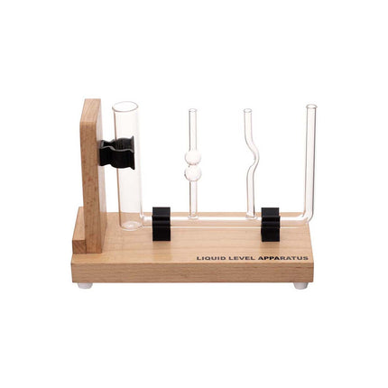 Liquid Level Apparatus | Four Glass Tubes with Different Shapes & Cross-Sectional Areas