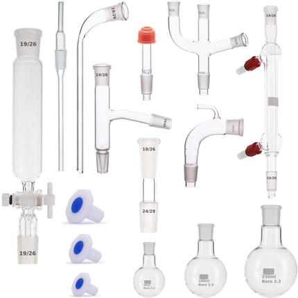 All-in-1 Organic Chemistry Apparatus Kit Multipurpose Classroom Bulk Set