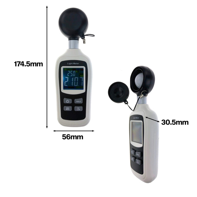 Mini Thermo-Light Meter with Calibration Certificate