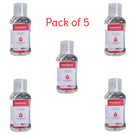 5pcs 60ml Hand Sanitizer