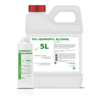 2-in-1 5000ml + 500ml 70% Isopropyl Alcohol U.S.P