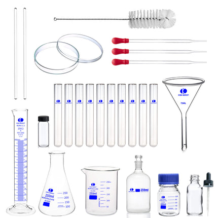 Set of 25 Glassware's MEGA Classroom Pack All-in-1