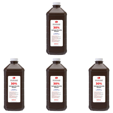 Pack of 30% Hydrogen Peroxide Solution 500ml