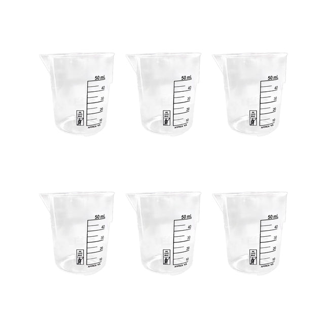 Plastic Beaker | 50ml Graduated