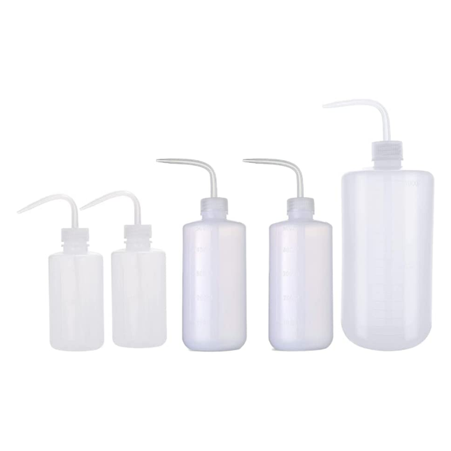 Pack of 5 Graduated Wash Bottle Set