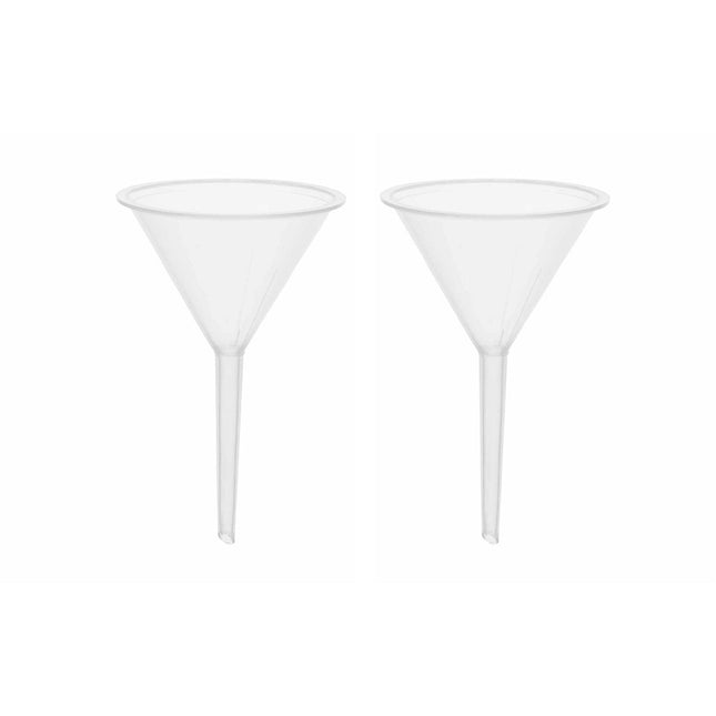 Set of 2 | Plastic / Analytical Funnel | Diameter 75mm