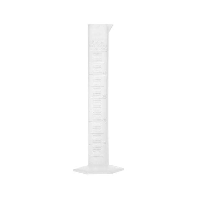 Plastic Measuring Cylinder | 50ML Capacity