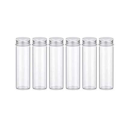 Pack Of 6 Heavy Duty Propagation Test-Tube High-Grade Borosilicate 3.3 Glassware