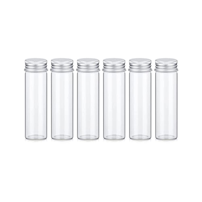 Pack Of 6 Heavy Duty Propagation Test-Tube High-Grade Borosilicate 3.3 Glassware