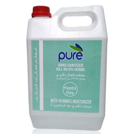 Pure Hand Gel Sanitizer 5 Liters 99.99%