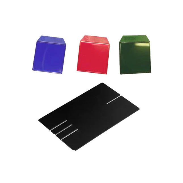 Ray Box Filter Set - Blue, Green, Red