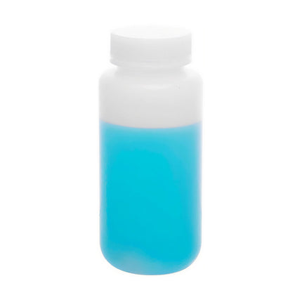 Reagent Bottle | Wide Mouth | 125ML Capacity | LDPE | Cap Size: 38mm